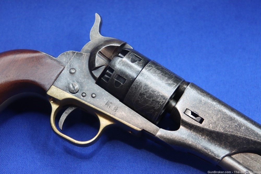 Colt Model 1860 Revolver 44 Cal ANTIQUE FINISH Pietta Italy Mfg Blackpowder-img-11