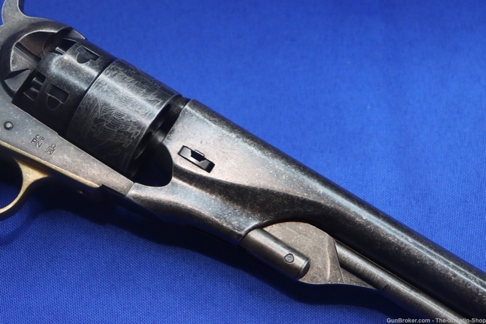 Colt Model 1860 Revolver 44 Cal ANTIQUE FINISH Pietta Italy Mfg Blackpowder-img-10