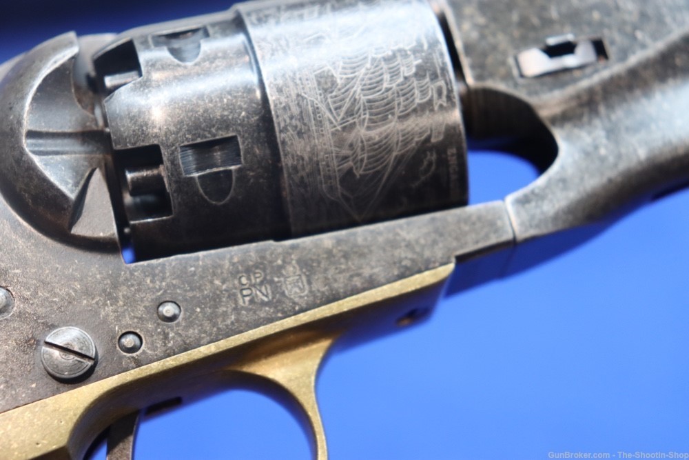Colt Model 1860 Revolver 44 Cal ANTIQUE FINISH Pietta Italy Mfg Blackpowder-img-13