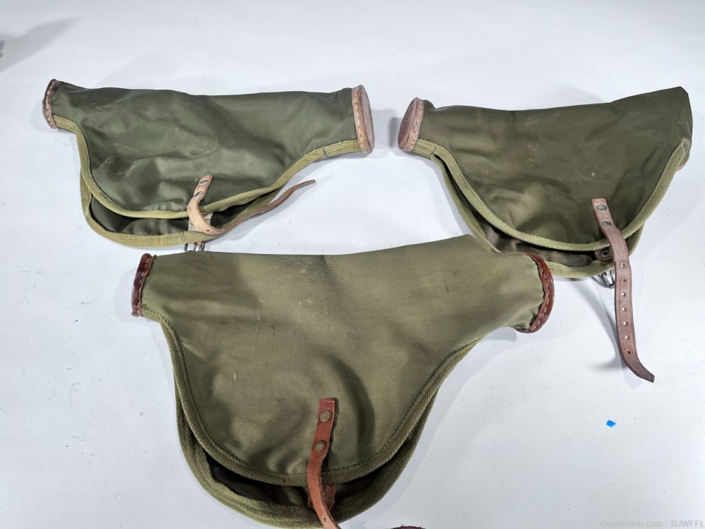 FOUR E German AK FOUR Romanian Mag Pouches Scope Covers Slings NO RESERVE-img-1