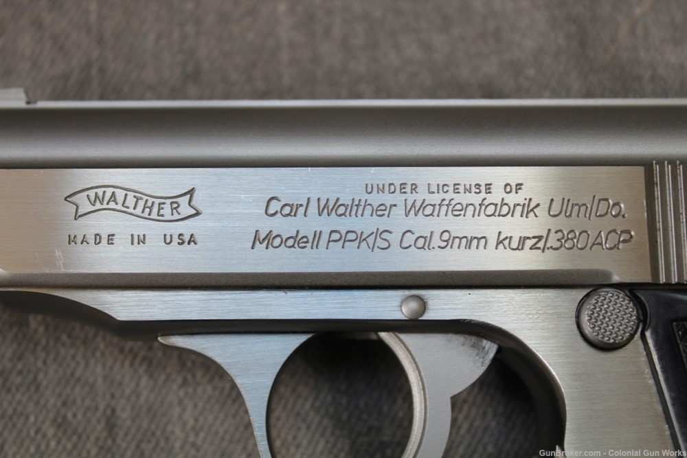 Walther PPK/S, 380 ACP, Super Clean -img-8