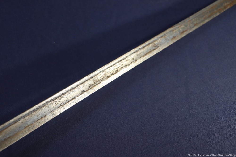 Samuel Harvey Circa 1740 British Basket Hilted Backsword 18th Century Sword-img-8