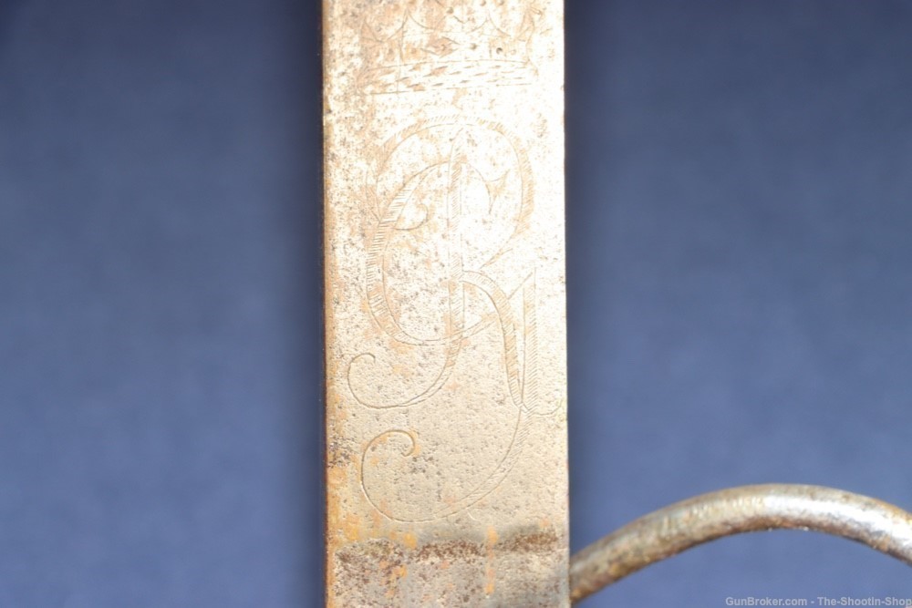 Samuel Harvey Circa 1740 British Basket Hilted Backsword 18th Century Sword-img-32