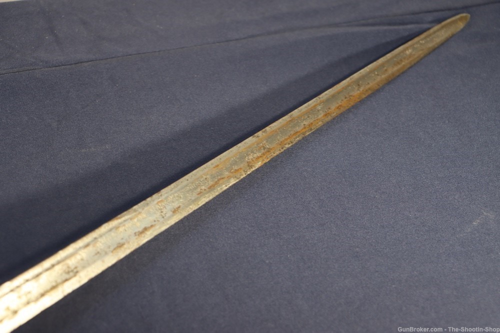 Samuel Harvey Circa 1740 British Basket Hilted Backsword 18th Century Sword-img-9