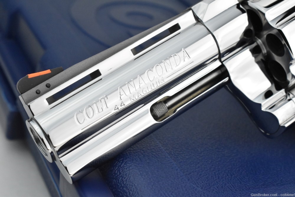 Original 1992 Colt ANACONDA .44 Mag 4" BRIGHT POLISHED - VERY NICE! MM3040-img-3