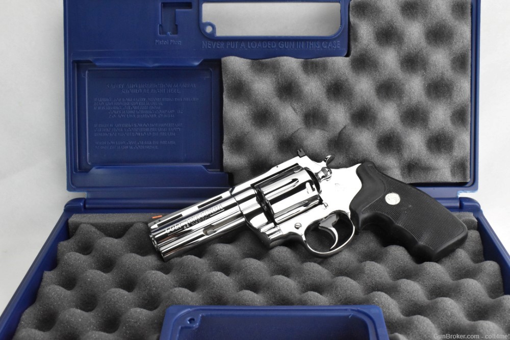 Original 1992 Colt ANACONDA .44 Mag 4" BRIGHT POLISHED - VERY NICE! MM3040-img-26