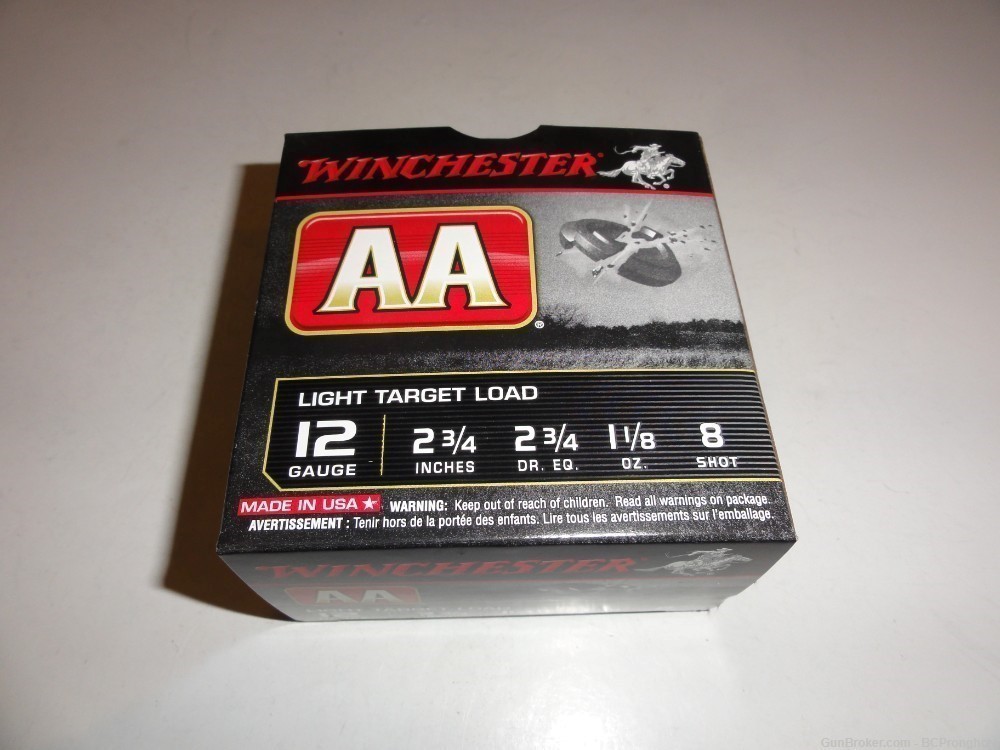 450 Once-fired Winchester AA Hulls, Light Target Loads-img-1