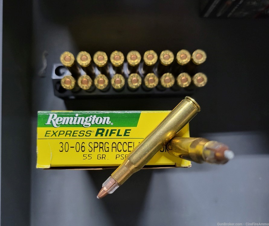 Remington 30-06 springfield accelerator 55 gr. 20 rounds No C.C. fees-img-2