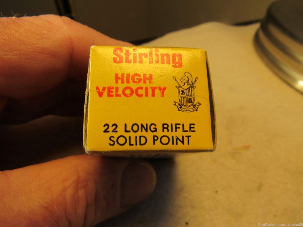 STIRLING 22 SUPER HIGH SPEED FULL BOX MIXED HEADSTAMPS NR-img-4