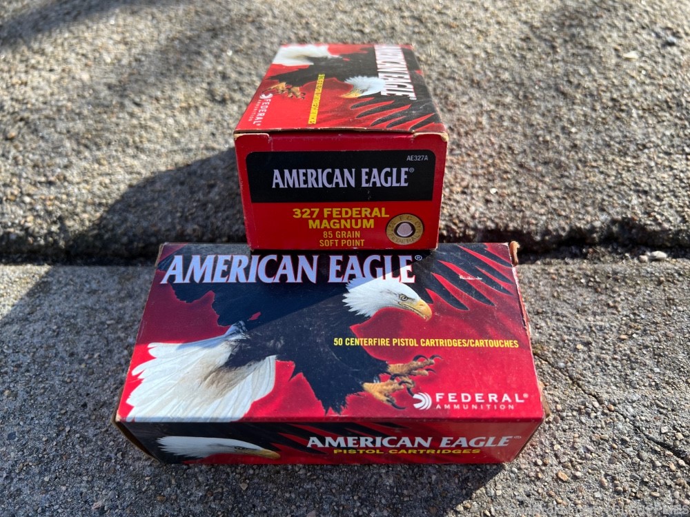 AMERICAN EAGLE (FEDERAL) .327 FEDERAL MAGNUM 85 GRAIN SOFT POINT 73 ROUNDS-img-0