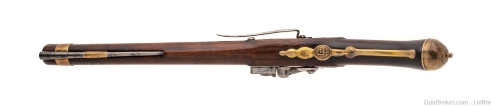 18th Century Dutch-Germanic style flintlock pistol .57 caliber (AH6129)-img-3