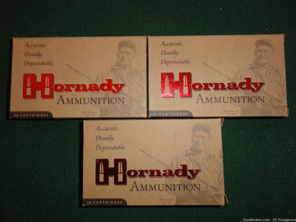 60 Rnds Factory Hornady Ammo for .405 Winchester CenterFire (WCF), 300gr FP-img-0