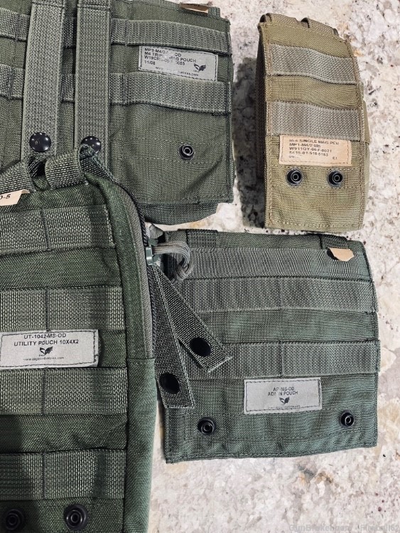 AR 15 Magazine Pouches and others, Molle, Eagle Industries, US Army-img-4