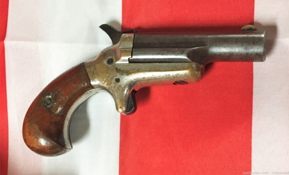 Colt  Derringer Thuer model  aka Third Model 41 cal. rimfire-img-3