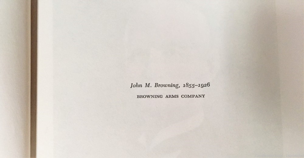 Browning, John M. American Gunmaker book first edition-img-1