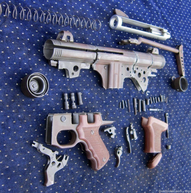 Beretta PM12 Iconic Italian smg parts kit w/Mag; very clean weldable cuts!-img-8