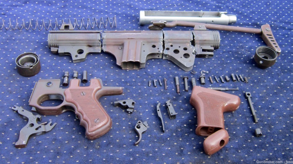 Beretta PM12 Iconic Italian smg parts kit w/Mag; very clean weldable cuts!-img-18