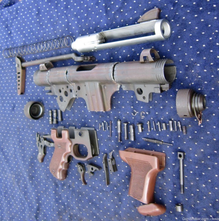 Beretta PM12 Iconic Italian smg parts kit w/Mag; very clean weldable cuts!-img-16