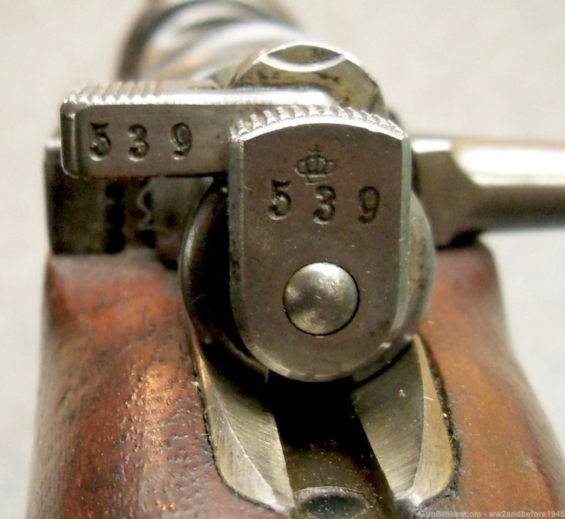 SWEDISH M96 MAUSER RIFLE NO THREADED  CARL GUSTAPS 1917 WWI good CONDITION-img-18