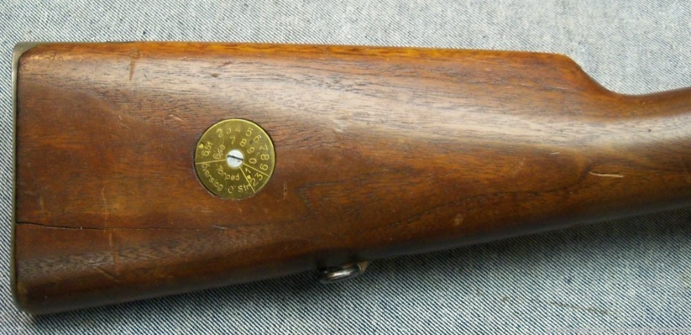 SWEDISH M96 MAUSER RIFLE NO THREADED  CARL GUSTAPS 1917 WWI good CONDITION-img-2