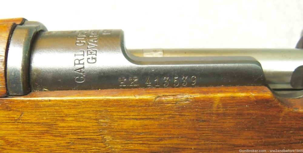 SWEDISH M96 MAUSER RIFLE NO THREADED  CARL GUSTAPS 1917 WWI good CONDITION-img-15