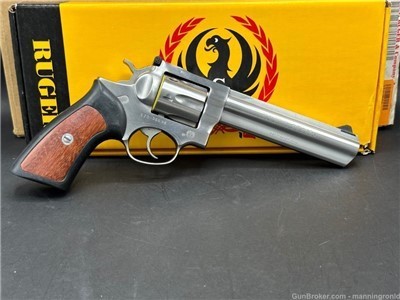 RUGER GP100 STAINLESS VINTAGE YELLOW BOX LIKE NEW 
