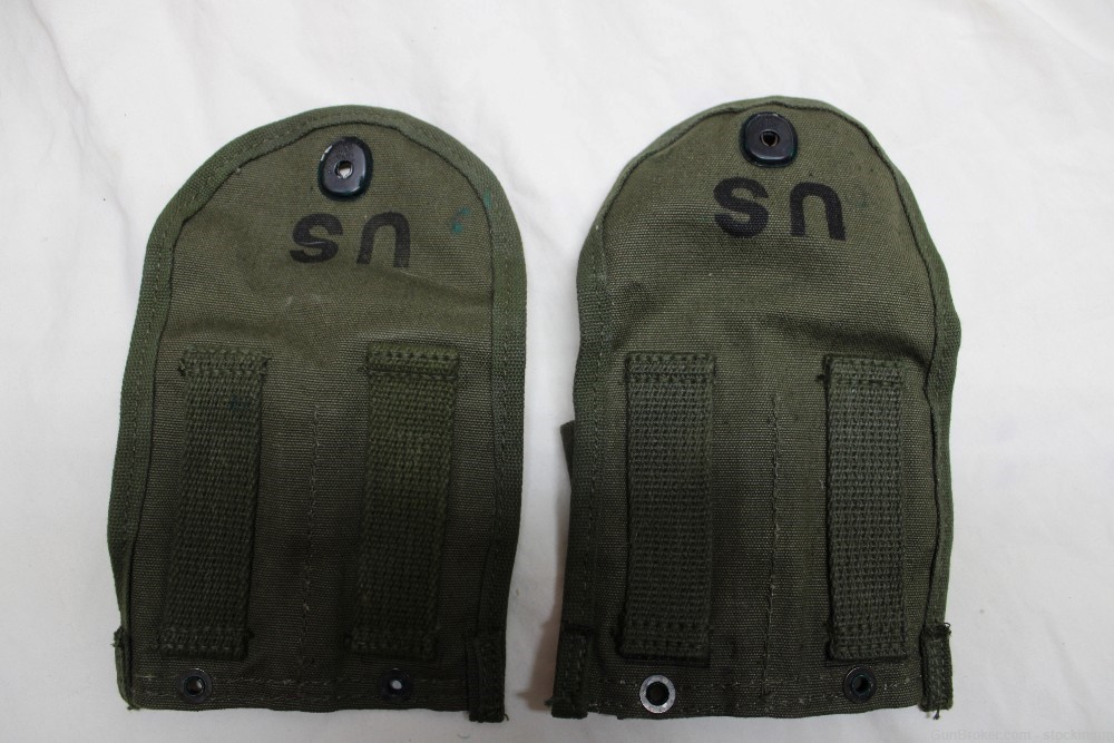 2 US Military Issue M1 Carbine 15 Round Magazine Pouches 2 Pouch-img-2
