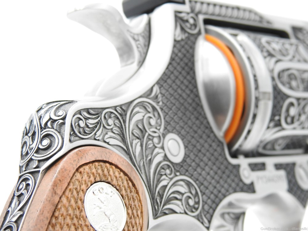 NEW RELEASE! Collectible Stunning Custom Engraved Colt Python 2.5" 357 MAG-img-30