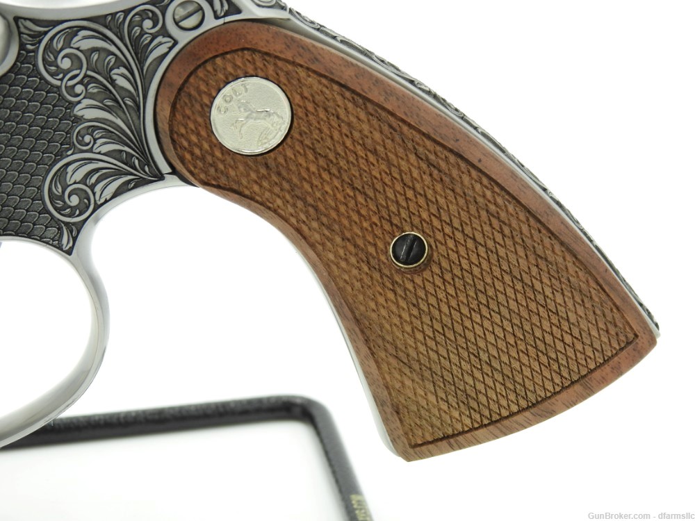 NEW RELEASE! Collectible Stunning Custom Engraved Colt Python 2.5" 357 MAG-img-7