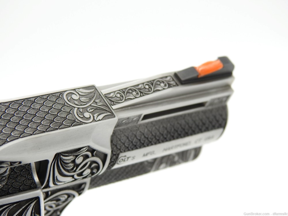 NEW RELEASE! Collectible Stunning Custom Engraved Colt Python 2.5" 357 MAG-img-20