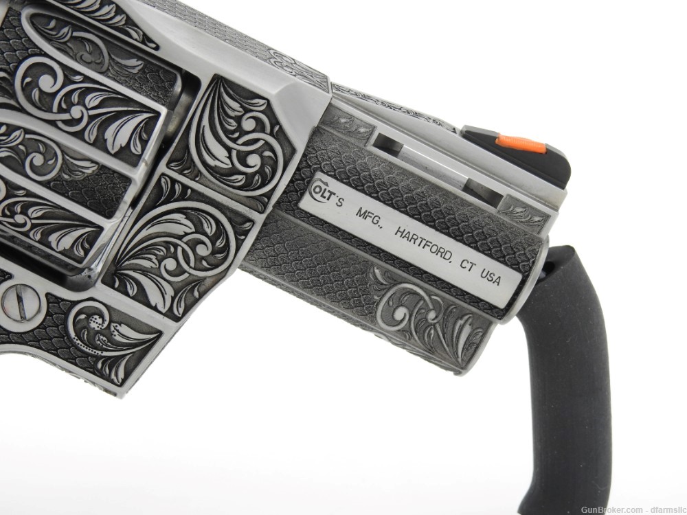 NEW RELEASE! Collectible Stunning Custom Engraved Colt Python 2.5" 357 MAG-img-15