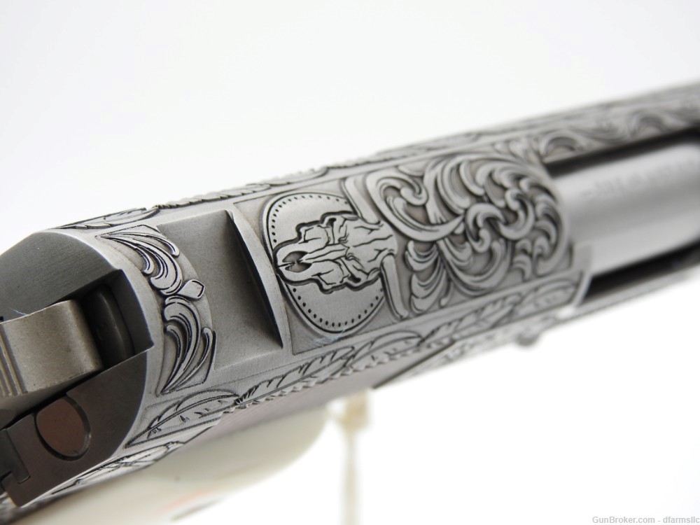 NEW RELEASE! Custom Engraved Tomahawk Colt 1911 70 Government Model 45 ACP-img-21
