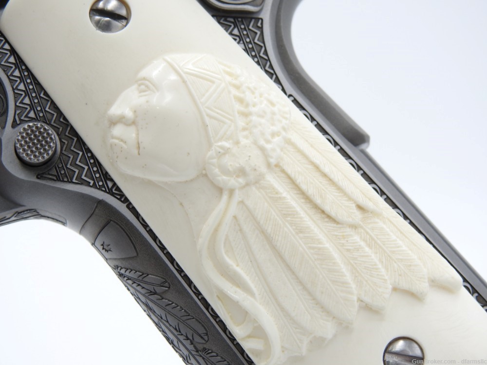 NEW RELEASE! Custom Engraved Tomahawk Colt 1911 70 Government Model 45 ACP-img-30