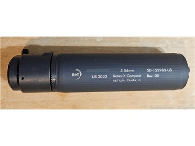 B&T Rotex-X Compact 5.56mm Suppressor SD-122983-US