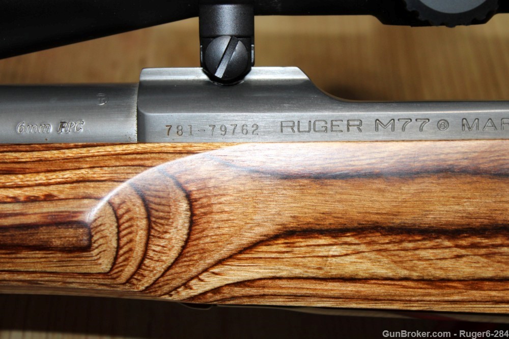 Ruger M77 MKII ALL WEATHER BOLT ACTION in 6mm PPC USED BEAUTIFUL-img-13