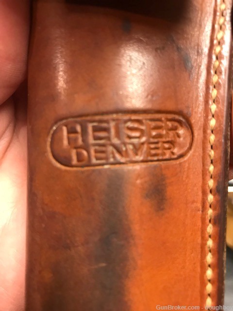 Heiser Holster 415  8  .22 Auto Colt Hi Standard High Brown Smooth-img-5