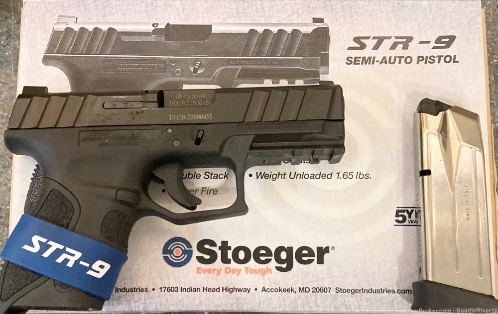 Stoeger STR-9C Compact P-1 9mm 3.75” NEW-img-0