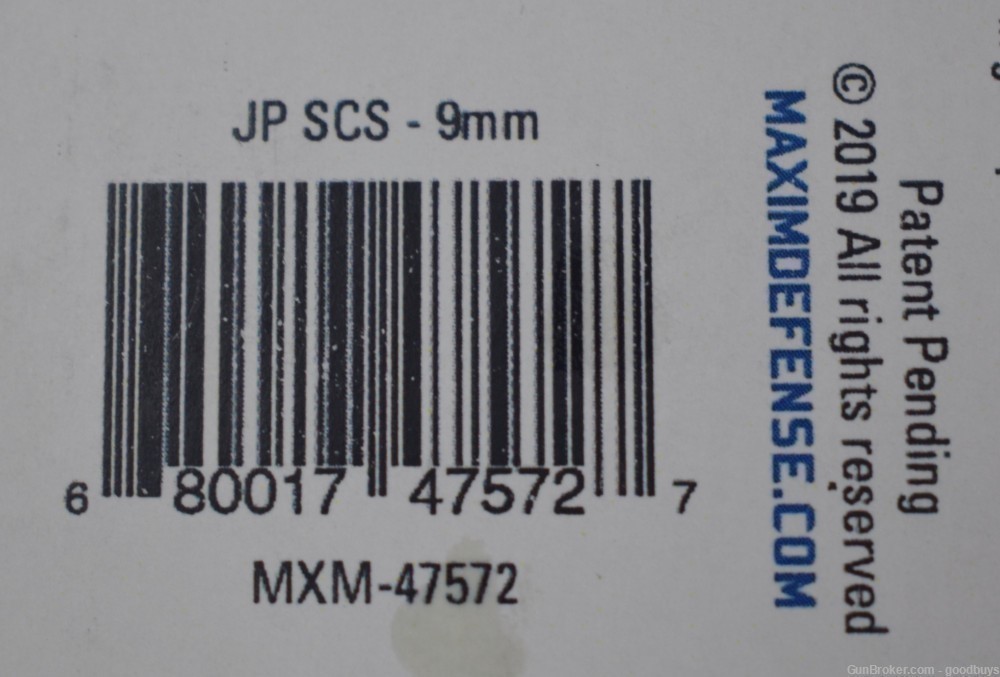 MAXIM DEFENSE JP SILENT CAPTURED SPRING 9MM MXM-47572 NIB-img-4