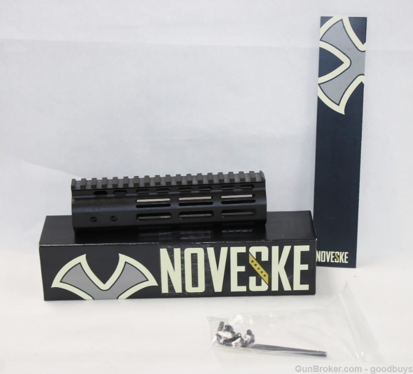 NOVESKE 7.2" N4 SKINNY M-LOK NSR-7 RAIL 05001042 NIB SALE-img-0