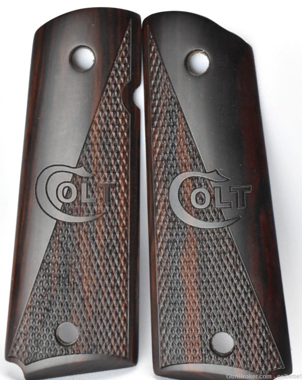 Colt Custom 1911 Grips - BRAND NEW for Government or Commander Size Pistol-img-0