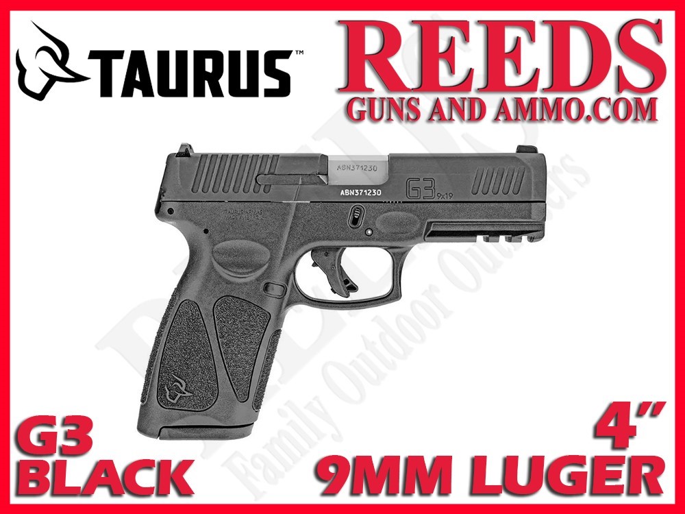 Taurus G3 Black 9mm 4in 2-17Rd Mags 1-G3B941-17-img-0
