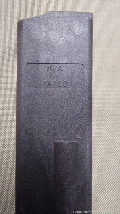 TAPCO 9MM 32 RD MAGAZINE FOR MASTERPIECE ARMS. USED-img-3