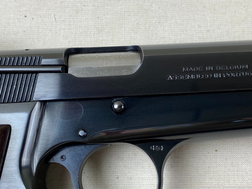 Browning Hi Power 9mm Para 4.58" Blued-img-12