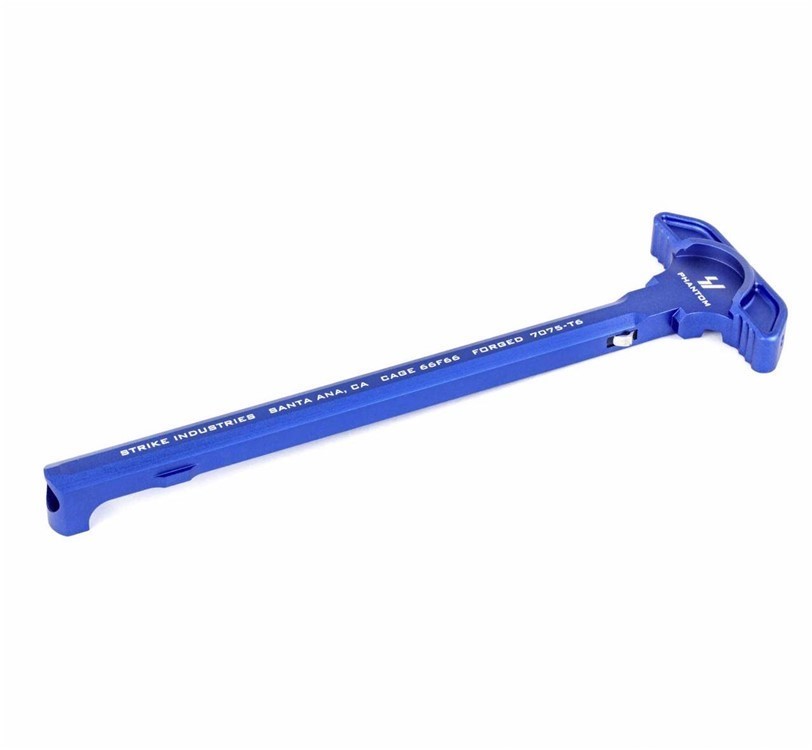 Strike Industries LATCHLESS AR15 Charging Handle – Anodized Blue-img-0