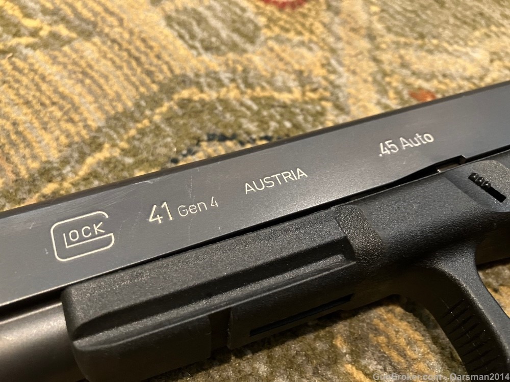 Hard to Find Austrian MOS Glock 41 Gen 4-img-11