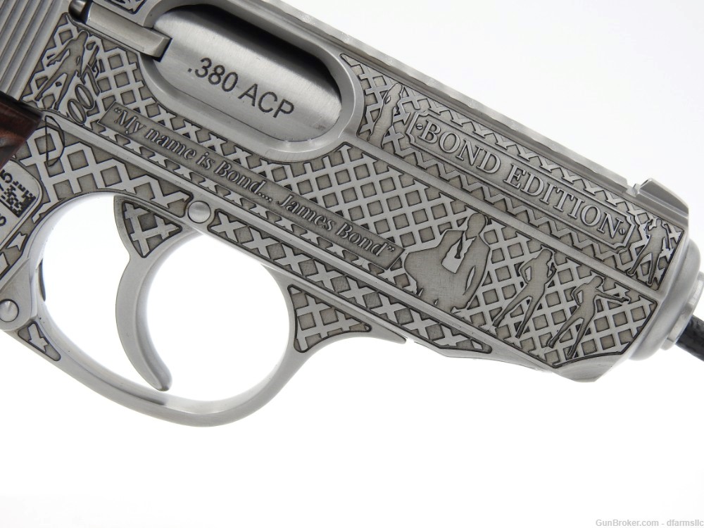 CONSECUTIVE SET! Custom Engraved Walther PPK/S .380 ACP 007 James Bond! -img-18
