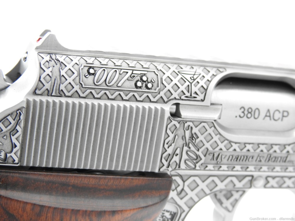 CONSECUTIVE SET! Custom Engraved Walther PPK/S .380 ACP 007 James Bond! -img-25