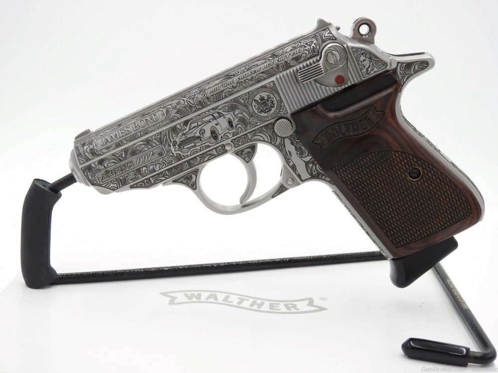 CONSECUTIVE SET! Custom Engraved Walther PPK/S .380 ACP 007 James Bond! -img-44