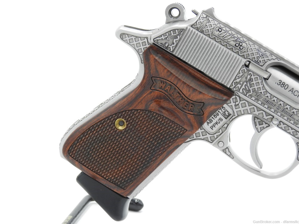 CONSECUTIVE SET! Custom Engraved Walther PPK/S .380 ACP 007 James Bond! -img-19