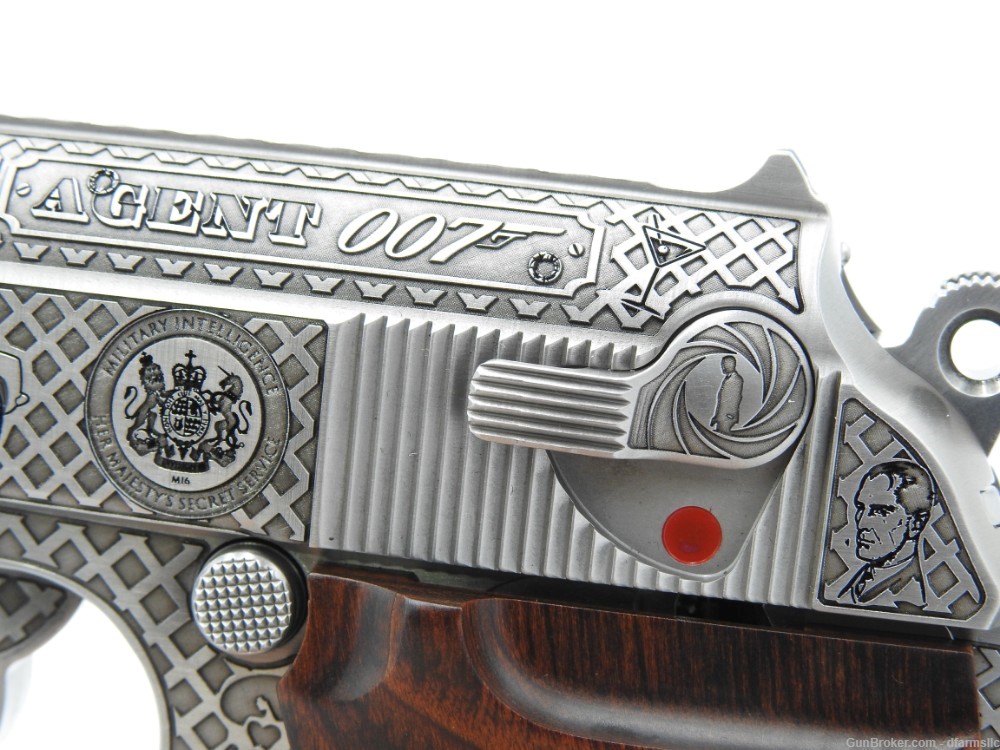 CONSECUTIVE SET! Custom Engraved Walther PPK/S .380 ACP 007 James Bond! -img-26